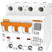 Дифференциальный автомат TDM Electric SQ0202-0017 - Превью изображения №2 — Интернет-магазин Time-Shop