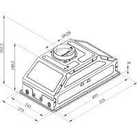 Кухонная вытяжка HiSTORY CI65B 1FBG - Превью изображения №3 — Интернет-магазин Time-Shop