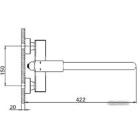Смеситель Gappo G2250 - Превью изображения №3 — Интернет-магазин Time-Shop