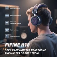 Наушники FIFINE H18 (черный) - Превью изображения №4 — Интернет-магазин Time-Shop