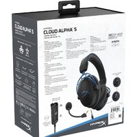 Наушники HyperX Cloud Alpha S (черный/синий) - Превью изображения №9 — Интернет-магазин Time-Shop