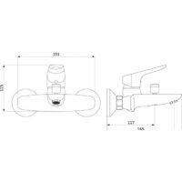 Смеситель RedBlu Origin Bit 771000300 - Превью изображения №3 — Интернет-магазин Time-Shop