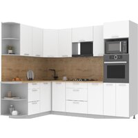 Интерлиния Мила Лайт 1.68x2.6 левая (белый платинум/белый платинум/дуб бунратти)