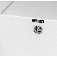 Кухонная мойка Gerhans B27 (белый) - Превью изображения №5 — Интернет-магазин Time-Shop