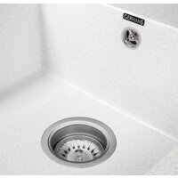 Кухонная мойка Gerhans B27 (белый) - Превью изображения №4 — Интернет-магазин Time-Shop