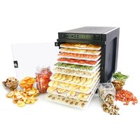 Сушилка для овощей и фруктов Tribest Sedona Express SD-6280 (пластиковые лотки) - Превью изображения №2 — Интернет-магазин Time-Shop