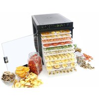 Сушилка для овощей и фруктов Tribest Sedona Express SD-6280 (пластиковые лотки) - Превью изображения №3 — Интернет-магазин Time-Shop