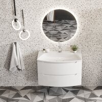 Умывальник Belux Ганновер Г-900 (18, белый матовый/Solid Surface) - Превью изображения №2 — Интернет-магазин Time-Shop