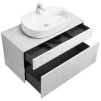  Акватон Тумба под умывальник Марбл Слэйт 100 1A276301MH4C0 - Превью изображения №3 — Интернет-магазин Time-Shop