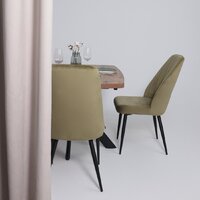 Стул Мамадома Leonard M (d12 Olive Lux/черный) - Превью изображения №3 — Интернет-магазин Time-Shop