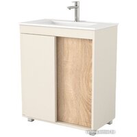 Дабер Тумба под умывальник 013 WeltWasser Deilbach 7517-70 Т13.7W.0.18 (бежевый/дуб бардолино)