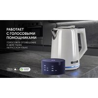 Электрический чайник Polaris PWK 1746 CAD Wi-Fi IQ Home (белый) - Превью изображения №19 — Интернет-магазин Time-Shop
