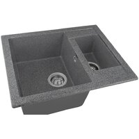Кухонная мойка Gerhans C01 (графит) - Превью изображения №3 — Интернет-магазин Time-Shop