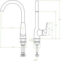 Смеситель Laveo Rondo BLX 068D - Превью изображения №2 — Интернет-магазин Time-Shop