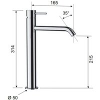 Смеситель Remer X Style X 11 L XL - Превью изображения №2 — Интернет-магазин Time-Shop