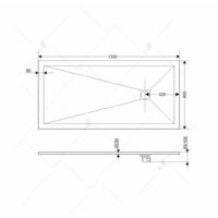 Душевой поддон RGW ST-0139G 16152913-02 90x130 - Превью изображения №4 — Интернет-магазин Time-Shop