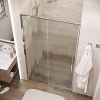 Душевая дверь Grossman Galaxy 110x195 100.K33.01.110.10.02 (хром/стекло шиншилла) - Превью изображения №10 — Интернет-магазин Time-Shop