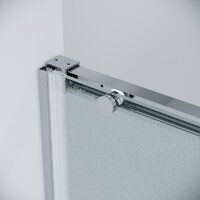 Душевая дверь Grossman Galaxy 110x195 100.K33.01.110.10.02 (хром/стекло шиншилла) - Превью изображения №4 — Интернет-магазин Time-Shop