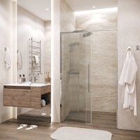 Душевая дверь Grossman Galaxy 110x195 100.K33.01.110.10.02 (хром/стекло шиншилла) - Превью изображения №7 — Интернет-магазин Time-Shop