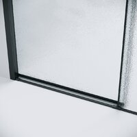 Душевая дверь Grossman Style 130x195 100.K33.05.130.21.02 (черный матовый/стекло шиншилла) - Превью изображения №7 — Интернет-магазин Time-Shop