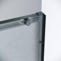 Душевая дверь Grossman Style 130x195 100.K33.05.130.21.02 (черный матовый/стекло шиншилла) - Превью изображения №6 — Интернет-магазин Time-Shop