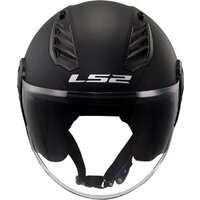 Мотошлем LS2 OF616 Airflow 2 Solid (XS, черный матовый) - Превью изображения №10 — Интернет-магазин Time-Shop