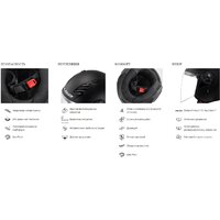 Мотошлем LS2 OF616 Airflow 2 Solid (XS, черный матовый) - Превью изображения №18 — Интернет-магазин Time-Shop