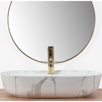 Умывальник Rea Aura 61 Marmo Shiny U8003 - Превью изображения №5 — Интернет-магазин Time-Shop