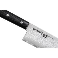 Кухонный нож Samura 67 Damascus SD67-0087M - Превью изображения №2 — Интернет-магазин Time-Shop