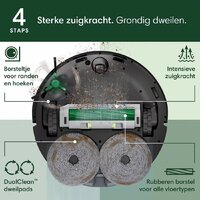 Робот-пылесос iRobot Roomba Plus 405 Combo Robot + AutoWash Dock (черный) - Превью изображения №8 — Интернет-магазин Time-Shop