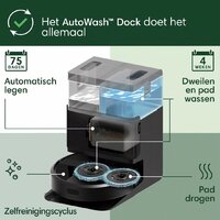 Робот-пылесос iRobot Roomba Plus 405 Combo Robot + AutoWash Dock (черный) - Превью изображения №5 — Интернет-магазин Time-Shop