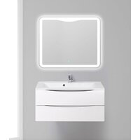  BelBagno Тумба под умывальник Marino-1000-2C-SO-BO-P (bianco opaco) - Превью изображения №2 — Интернет-магазин Time-Shop