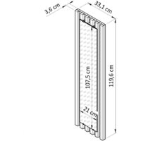 Зеркало Диприз Piaforte Д.68027.1 (дикий дуб/черный/дуб масло) - Превью изображения №2 — Интернет-магазин Time-Shop