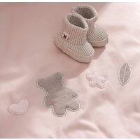 Детский комплект постельного белья Perina Teddy Sateen Collection ТДСК6-01.7 (розовый) - Превью изображения №10 — Интернет-магазин Time-Shop