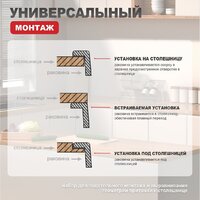 Кухонная мойка Raglo R703.5044.03 - Превью изображения №3 — Интернет-магазин Time-Shop