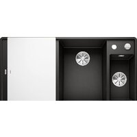 Кухонная мойка Blanco Axia III 6 S-F (разделочная доска из стекла, черный) 525854 - Превью изображения №2 — Интернет-магазин Time-Shop