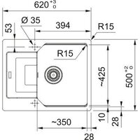 Кухонная мойка Franke Urban UBG 611-62 114.0687.263 (оникс) - Превью изображения №2 — Интернет-магазин Time-Shop