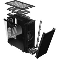 Корпус Fractal Design Define 7 Compact Black TG Light FD-C-DEF7C-03 - Превью изображения №5 — Интернет-магазин Time-Shop