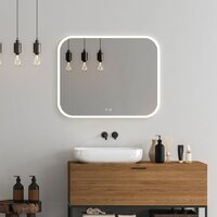  Silver Mirrors Зеркало Стив-Р 100x80 LED-00002745 - Превью изображения №3 — Интернет-магазин Time-Shop