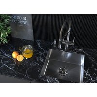 Кухонная мойка Paulmark Aller 48 Uni PM804844-BS (стальной/брашированная сталь) - Превью изображения №3 — Интернет-магазин Time-Shop