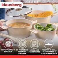 Набор кастрюль Klausberg KB-7963 - Превью изображения №4 — Интернет-магазин Time-Shop