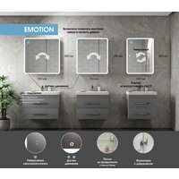  Континент Шкаф с зеркалом Emotion Led 70x80 (с датчиком движения) - Превью изображения №15 — Интернет-магазин Time-Shop