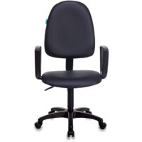 Офисное кресло Бюрократ CH-1300N (искусственная кожа, черный) - Превью изображения №2 — Интернет-магазин Time-Shop