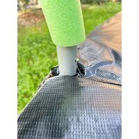 Батут Calviano Inside Master Green 374 см - 12ft (внутренняя сетка, с лестницей) - Превью изображения №6 — Интернет-магазин Time-Shop