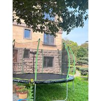 Батут Calviano Inside Master Green 374 см - 12ft (внутренняя сетка, с лестницей) - Превью изображения №4 — Интернет-магазин Time-Shop