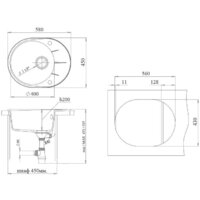 Кухонная мойка Ewigstein RUND 45F - Превью изображения №11 — Интернет-магазин Time-Shop