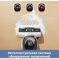 Вертикальный моющий пылесос Trouver Wet and Dry Vacuum K10 Pro BVC-T8 - Превью изображения №9 — Интернет-магазин Time-Shop