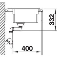 Кухонная мойка Blanco Etagon 6 (белый) - Превью изображения №6 — Интернет-магазин Time-Shop