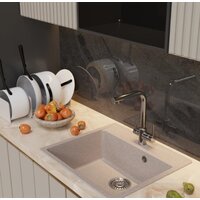 Кухонная мойка Mixline ML-GM15 551912 (песочный) - Превью изображения №4 — Интернет-магазин Time-Shop