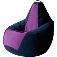 Kreslomeshki Груша Kombo XXXL GKV-145x100-TSFI (темно-синий/фиалка)